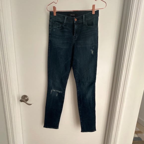 J Brand Mid Rise Skinny Jean: Size 26 - Picture 4 of 11